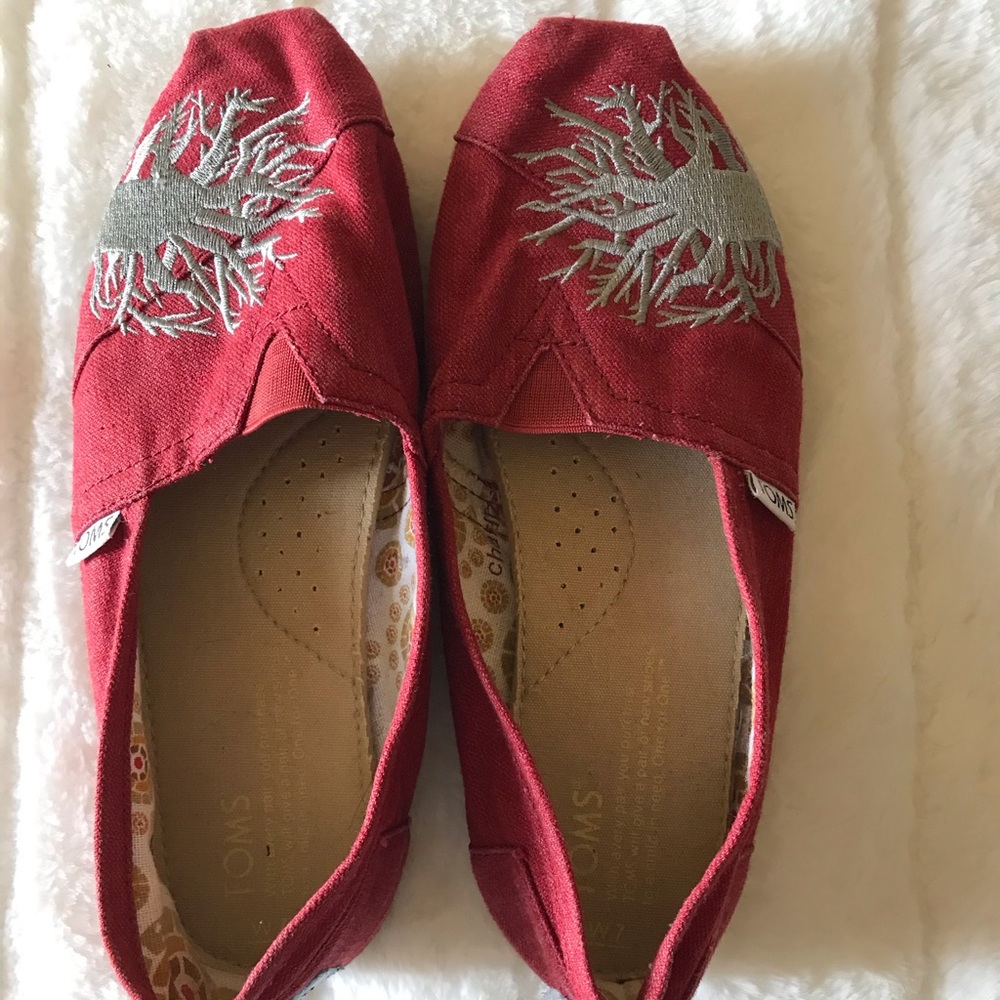 Red TOMS Limited Addition
